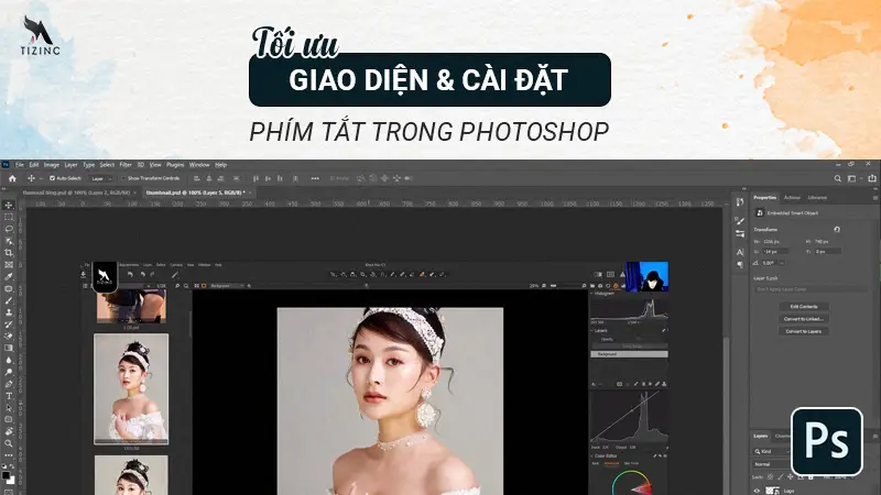 Huong Dan Cach Toi Giao Dien Va Cai Dat Phim Tat Trong Photoshop