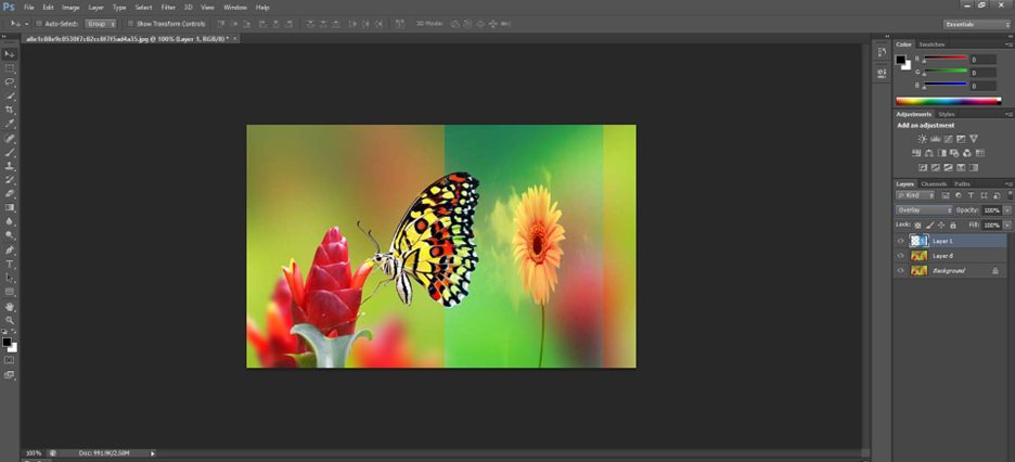 Nhóm chế độ Contrast gồm 7 chế độ Blending