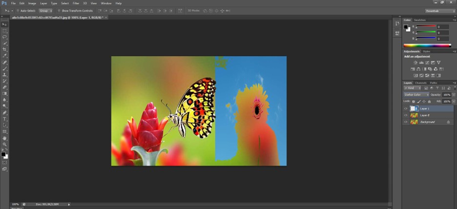 Các chế độ Blending trong Photoshop