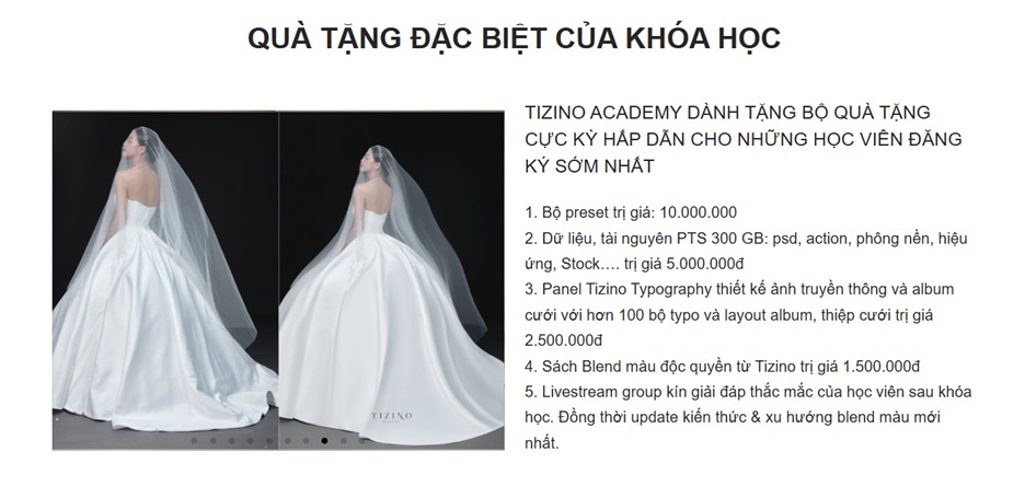 Quà tặng đặc biệt của khóa học Nâng cao Blend & Retouch Online